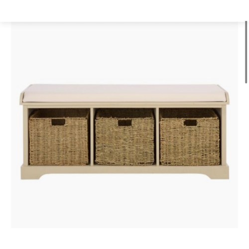 Varielle 47"W Storage Bench | One Kings Lane - Sand