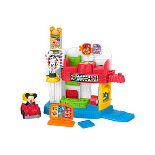 Mickey and Goofy Silly Sounds 7-Piece Diner Playset, Ages 1.5+