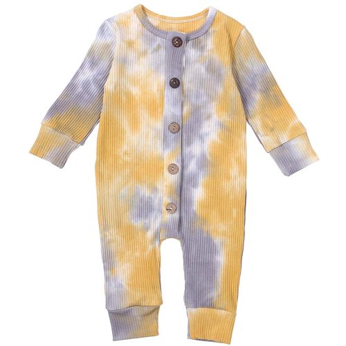 Kuriozud Newborn Unisex Baby Boy Girl Button Romper One Piece Jumpsuit Clothes
