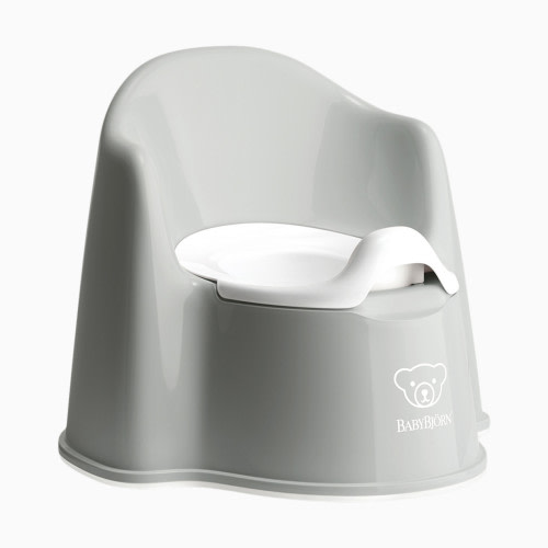 BabyBjörn Potty Chair - Gray/White