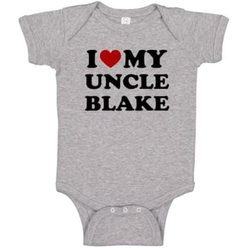 I Love My Uncle Blake Baby Infant Bodysuit