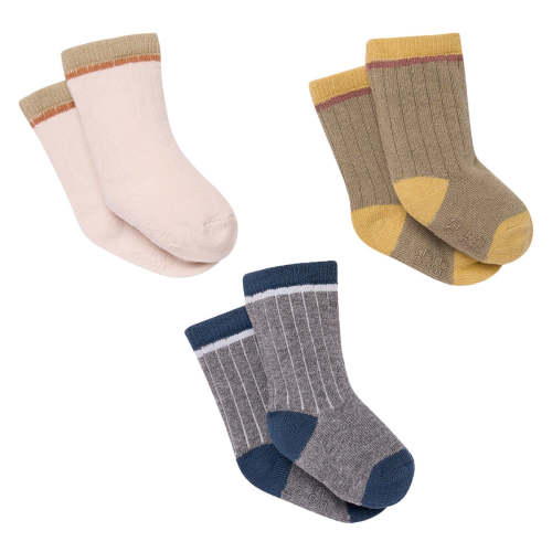 3-Pack Baby Boys Neutral Colorblock Socks – Gerber Childrenswear