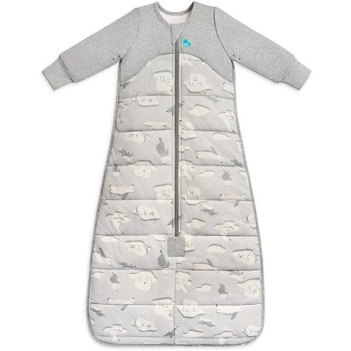 Gris Polo Sur 3.5 TOG Algodn Acolchado Manga Larga Saco de Dormir Love to Dream