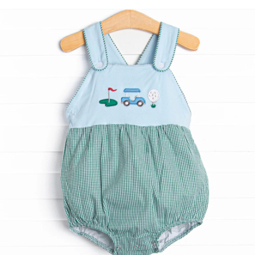 Putterly Adorable Applique Bubble, Blue and Green – Stitchy Fish