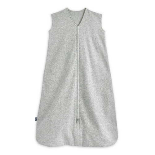 HALO SleepSack Wearable Blanket, 100% Cotton, Heather Grey, Unisex, Small, 0-6 Months