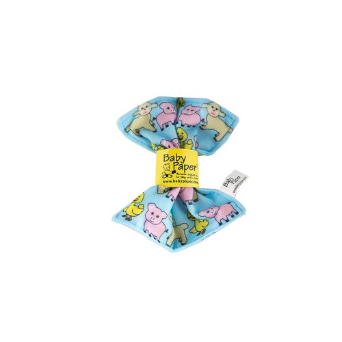 Original Baby Paper - Crinkle Teether and Sensory Toy for Babies and Infants | Farm Animal | Non-Toxic, Washable | Great for Baby Showers