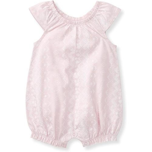 Burt's Bees Baby baby-girls Bubble Romper, 100% Organic Cotton One-piece Bubble Shortall and Layette Set Girl Outfit