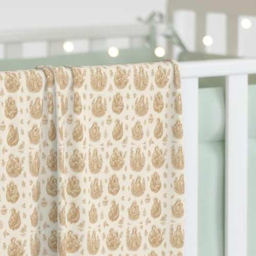 Catholic Baby Blanket, St Joseph blanket, Catholic Baptism, Catholic Baby | Catholic mom gift, Catholic Kid, Girl saints, Catholic girl