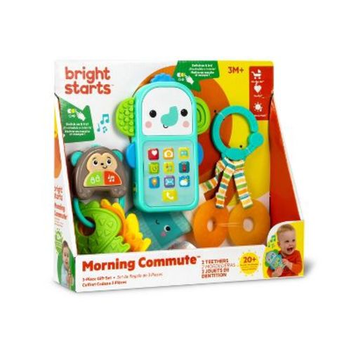 Bright Starts Morning Commute Baby Learning Gift Set - 3pc