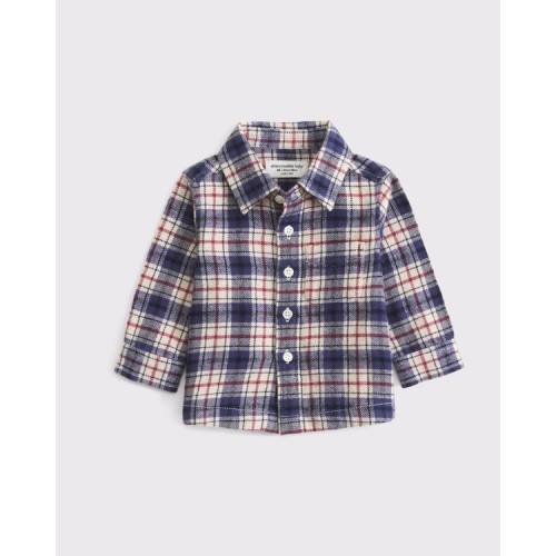 baby long-sleeve flannel