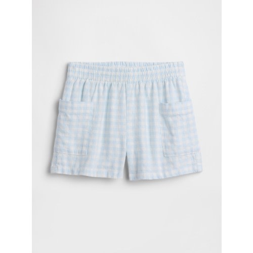 babyGap Pull-On Linen-Blend Shorts