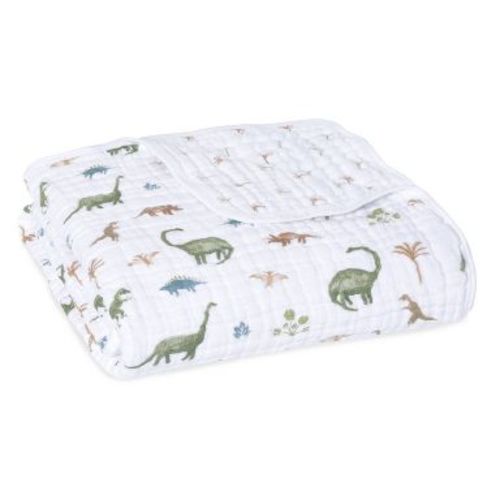 aden + anais essentials Muslin Blanket - Dino Jungle