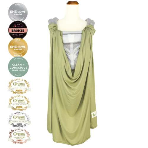Multifunctional sun blanket | UPF 50+ UV protection | Eucalypt Green – Bebe Trek