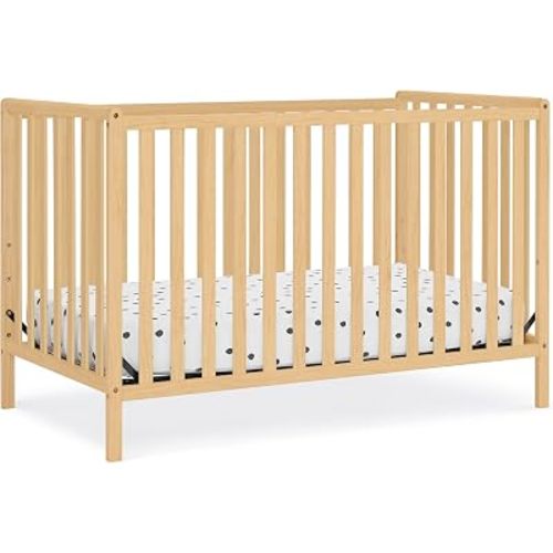Delta Children Heartland 4-in-1 Convertible Crib, Natural
