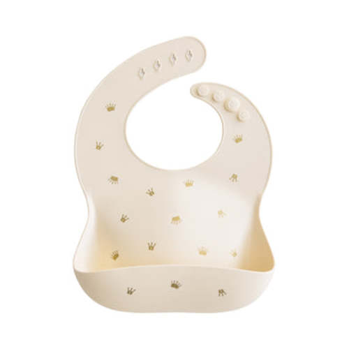 Mushie Silicone Baby Bib