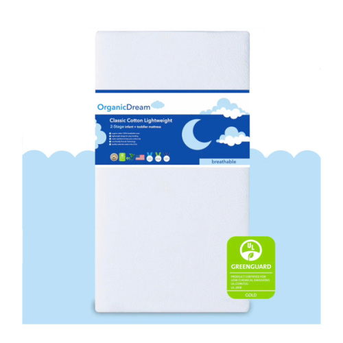 Organic Cotton 2-Stage Lightweight Crib Mattress | Organic Dream®