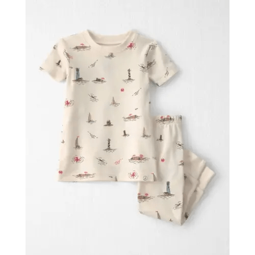 Baby 2-Piece Organic Cotton Pajamas in Coastal Vacation - Little Planet | Carter's