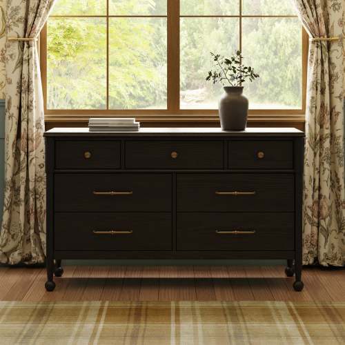 Namesake Alouette 7-Drawer Wide Assembled Dresser (56")