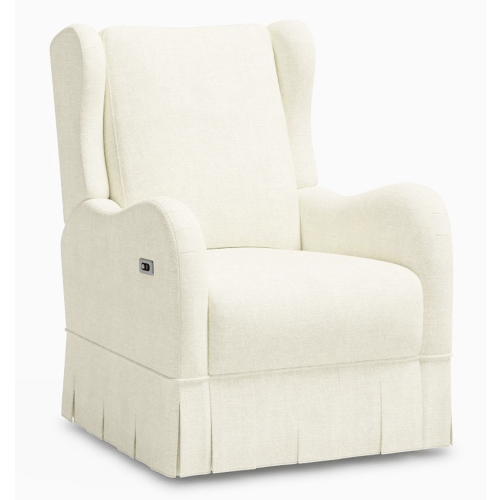 Celeste Power Recliner Performance Rustic Linen Parchment