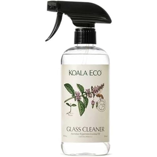 Koala Eco Glass Cleaner - with Australian Peppermint Essential Oil - 16oz