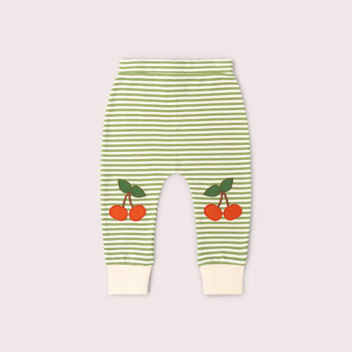 Cherry Knee Patch Striped Joggers – Little Green Radicals
