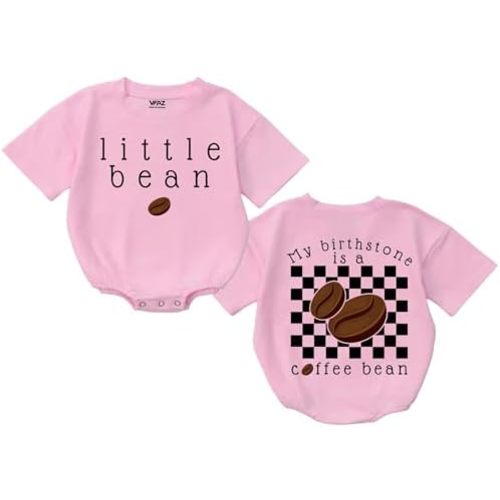 Little Bean Baby Bubble Romper – Oversized Infant Bodysuit for Newborn Boy Girl, Cute and Comfy Outfit Gift