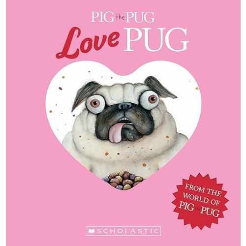 Aaron Blabey's Love Pug Board book – Picture Book, 1 December 2023