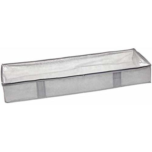 AmazonBasics Under Bed Storage Containers with Zipper, 2-Pack - Underbed