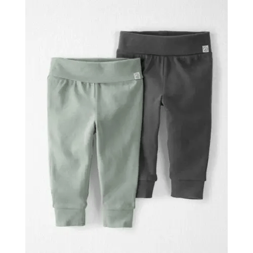 Baby 2-Pack Organic Cotton Joggers - Little Planet | Carter's