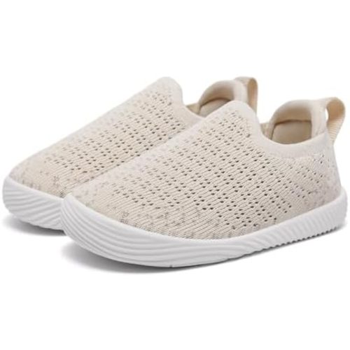 MORENDL Baby Toddler Walking Socks Non-Slip Breathable Unisex Casual Sneakers