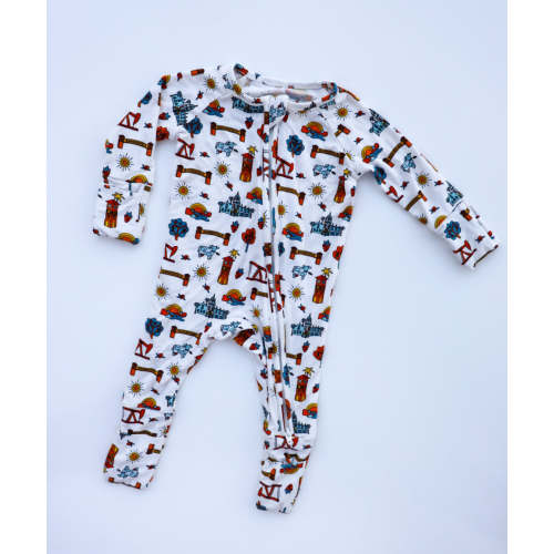 Bakersfield Bamboo Onesie – A Baby Station