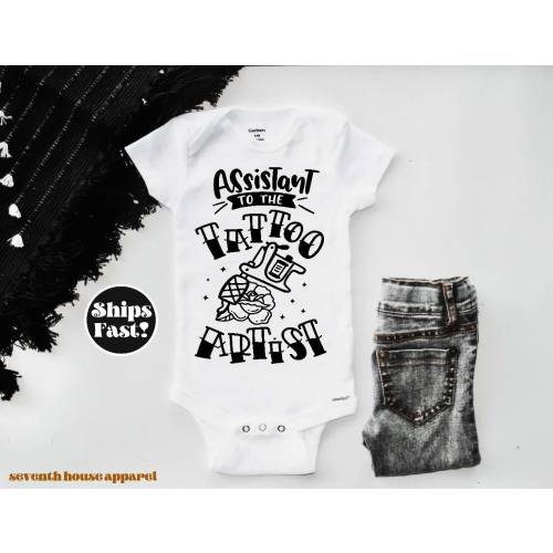 Tattoo Artist Baby Onesie®, Tattoo Onesie®, Baby Shower Gift, Cool Onesie®, Toddler Shirt, Baby Boy Baby Girl Birthday Party Gift Baby