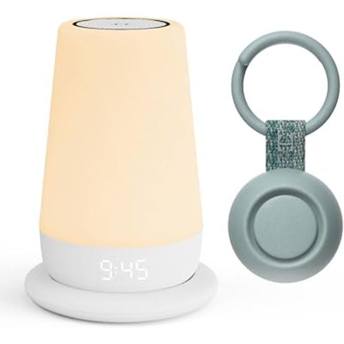 Rest+ 2nd Gen Baby Sleep Bundle Includes Hatch Rest+ 2nd Gen and Portable Rest Go | Sleep Sounds for Nursery, Travel and Registry (Slate)