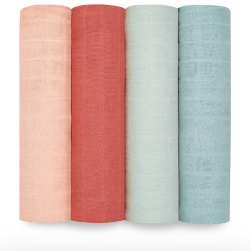 aden + anais | Mother Earth Organic Muslin Swaddle Blanket 4pk