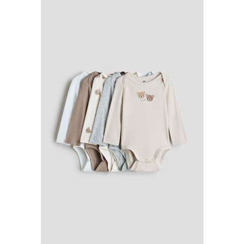 5-PACK LONG-SLEEVED BODYSUITS