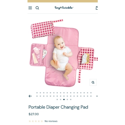 Portable Diaper Changing Pad