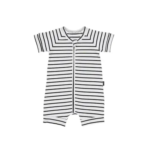 Bonds Zip Romper Wondersuit Navy Stripe | Baby Bunting AU
