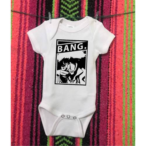 Cowboy Bebop “Bang.” Baby Bodysuit