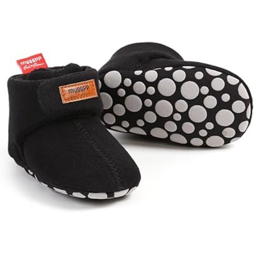 Ohwawadi Infant Baby Slippers Girls Boys Booties Warm Baby Socks Shoes Newborn Crib Footwear Prewalkers