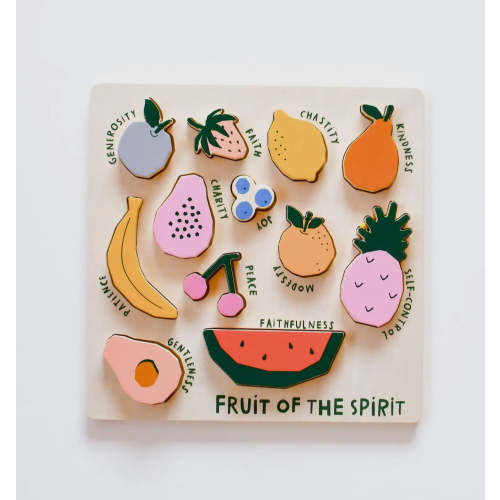 Fruit of the Spirit Wooden Puzzle