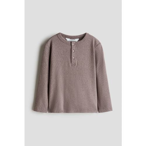 COTTON HENLEY SHIRT