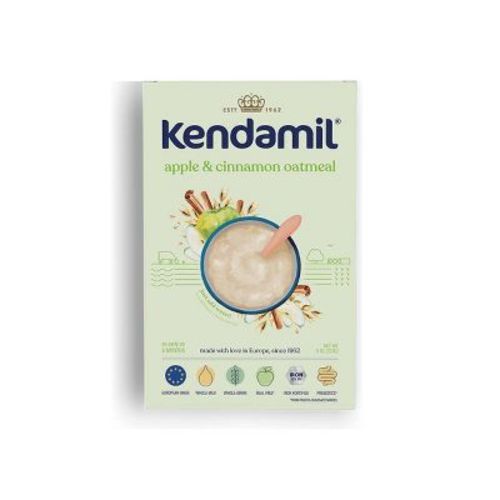 Kendamil Oat Cereal Baby Food - Apple & Cinnamon - 8oz