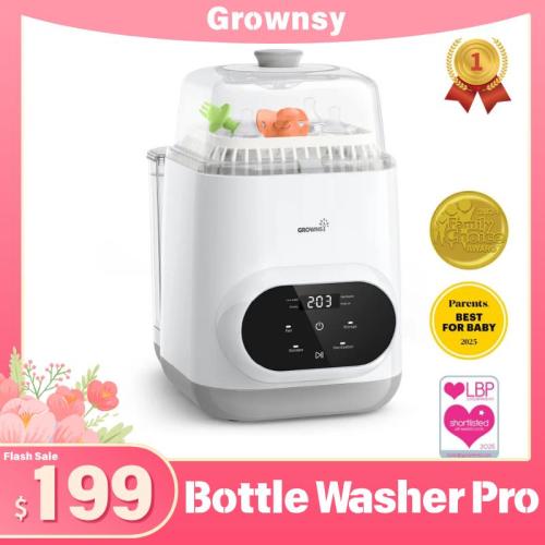 [dealsforyoudays]Grownsy Bottle Washer Pro - All in One Machine - TikTok Shop
