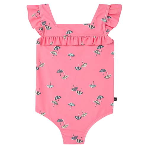 Modern Moments by Gerber Baby and Toddler Girl One-Piece Swimsuit, Sizes 0/3M-5T