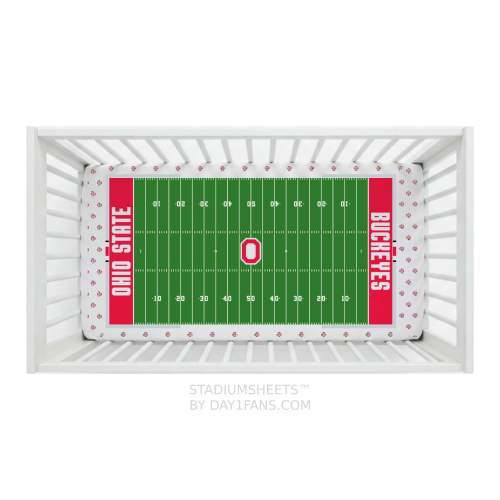 Ohio State Buckeyes StadiumSheets™ Crib Sheets – Day1Fans.com