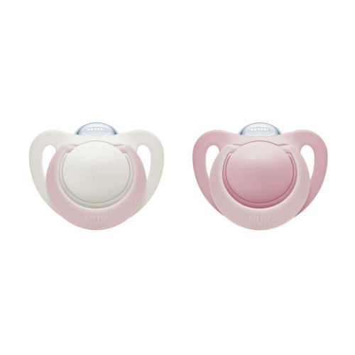 NUK Newborn Orthodontic Pacifiers, 0-2 Months, 2-Pack - Assortment May Vary