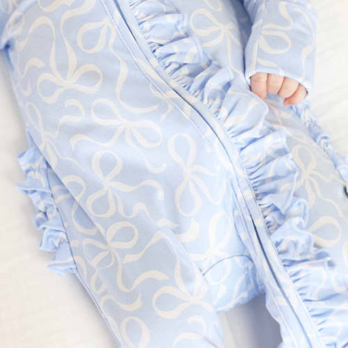 Girl Ruffle Zipper Footies | Best Sellers