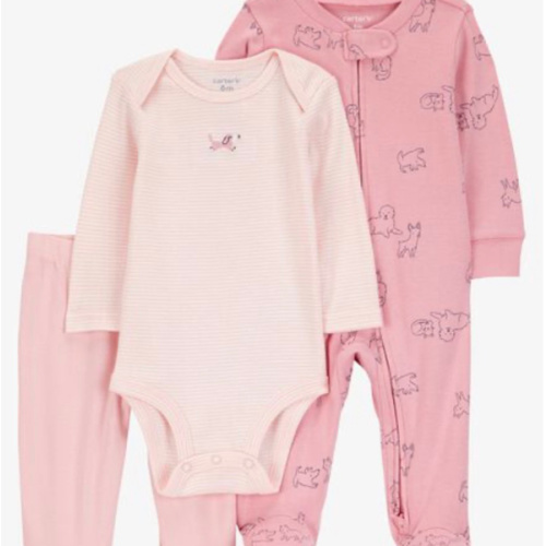 Baby Girl 3-Piece Puppy Multi-Piece Set | Carter's