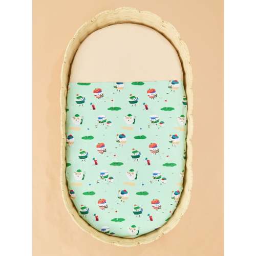 Dreaming of the Green Swaddle Blanket