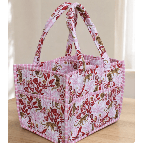Cotton Nappy Caddy Organizer